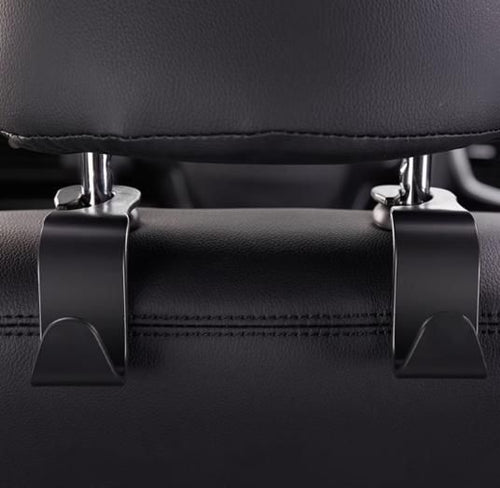 Car-Mounted Hidden Hooks for Car Headrests (Pack of 4)